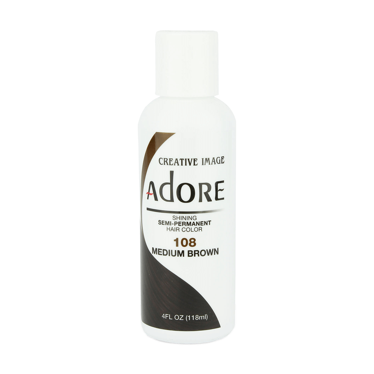 Creative Image Adore Shining Semi-Permanent Hair Color 108 Medium Brown 118ml