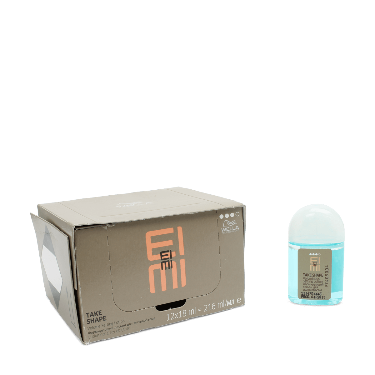 Wella EIMI Take Shape Volume Setting Lotion 12x18ml