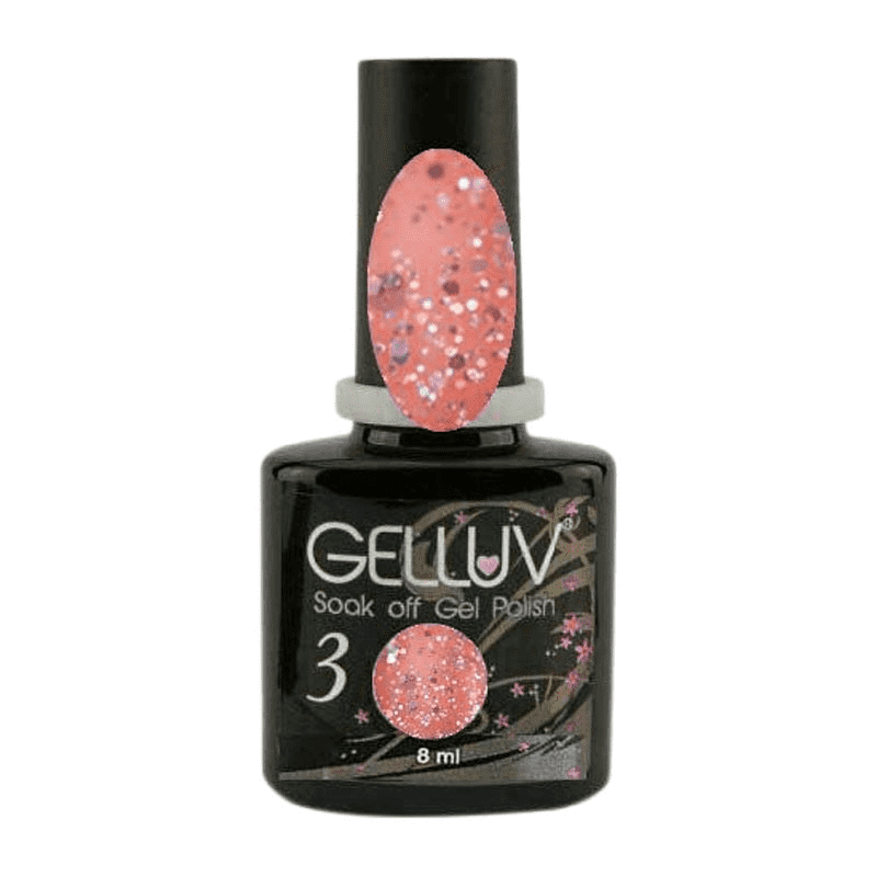 Gelluv Sugar Plum All that Glitters Collection Gel Polish 8ml
