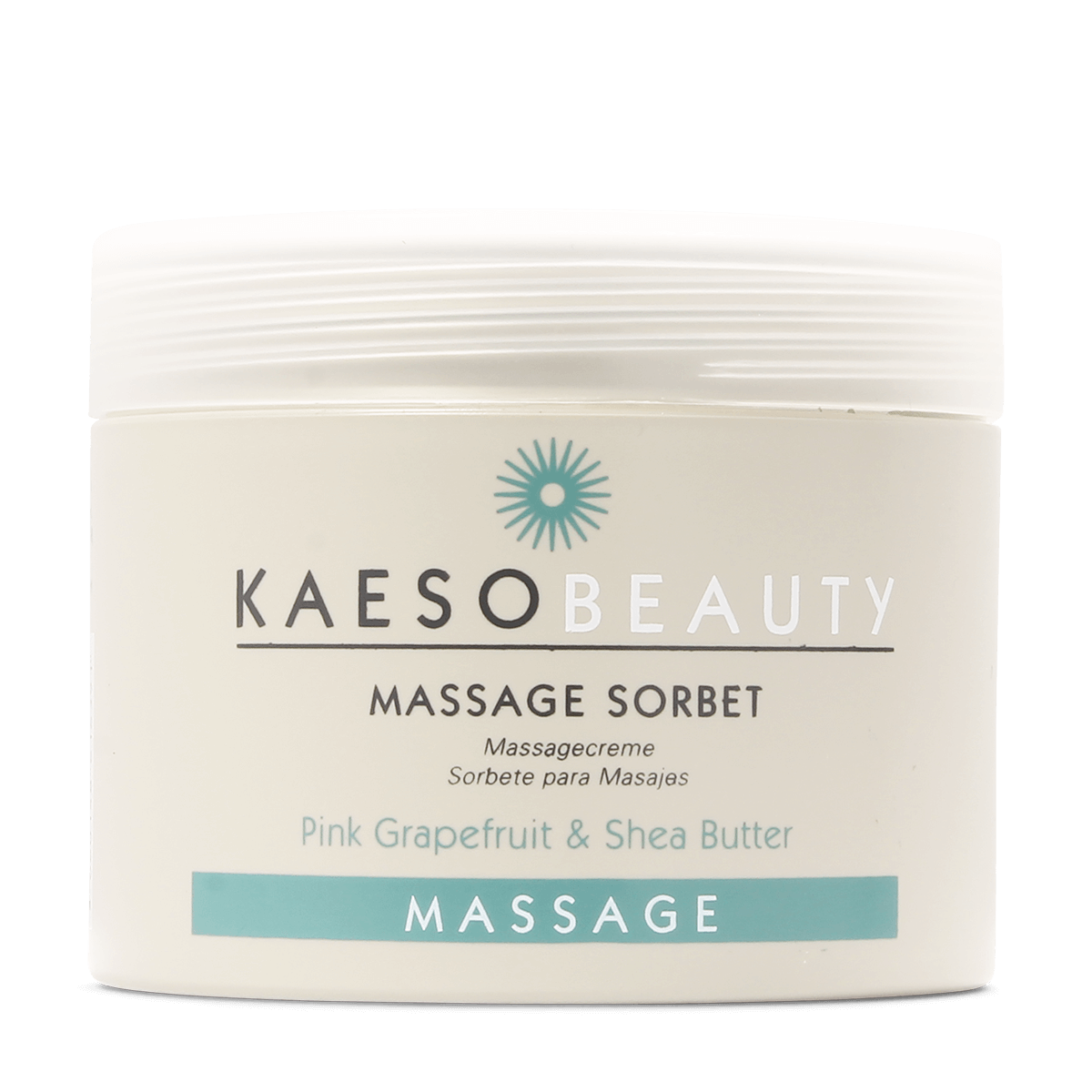 Kaeso Beauty Massage Sorbet Pink Grapefruit & Shea Butter 450ml