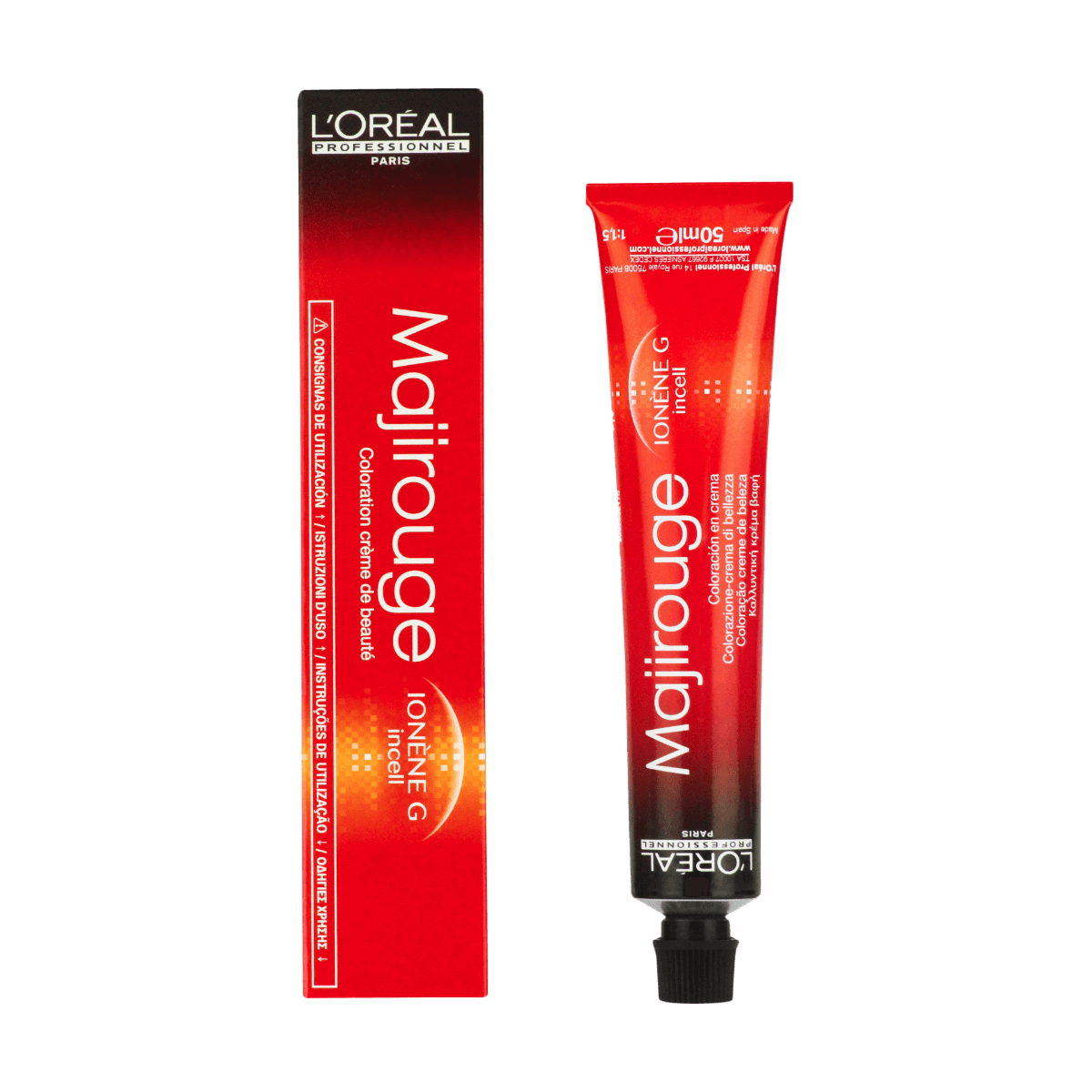 L'Oreal Professionnel Majirouge 6.66 Dark Extra Red Blonde 50ml