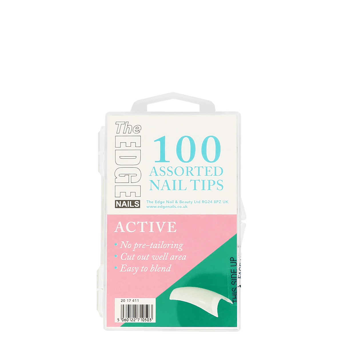 The Edge Nails Active Tips x 100 Assorted