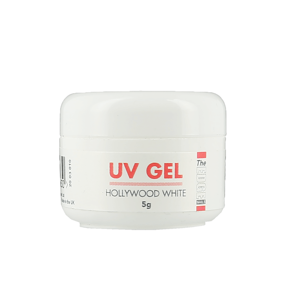 The Edge Nails UV Gel Hollywood White 5g