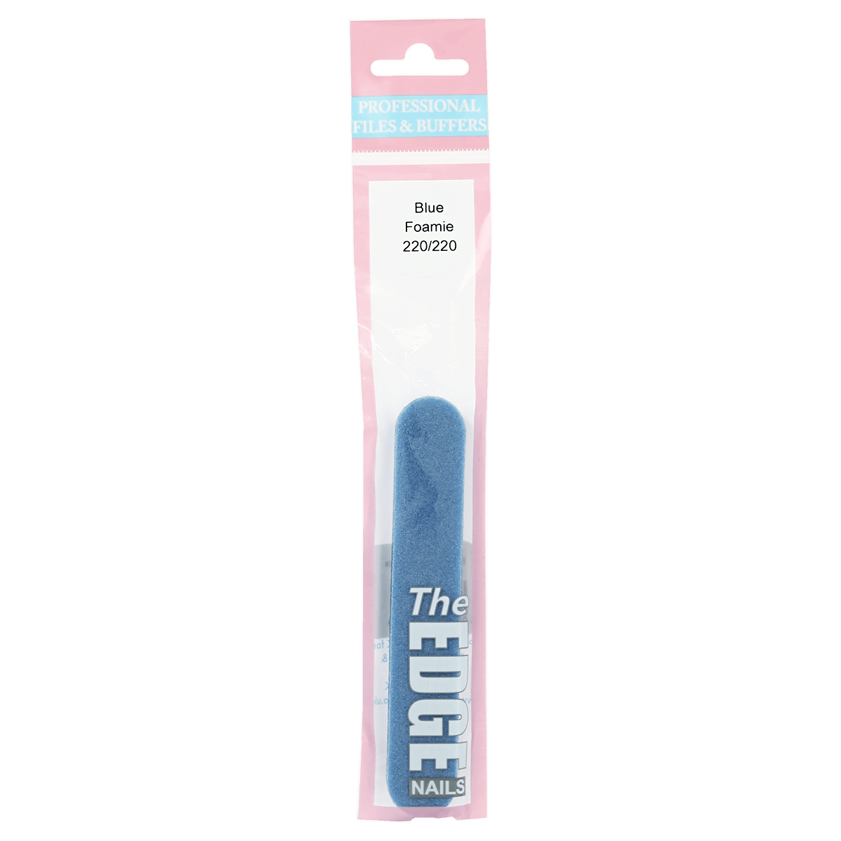 The Edge Nails Blue Foamie File 220/220