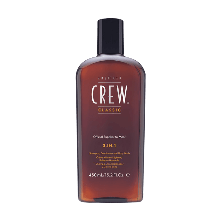 American Crew 3-in-1 Shampoo Conditioner and Body Wash 450ml