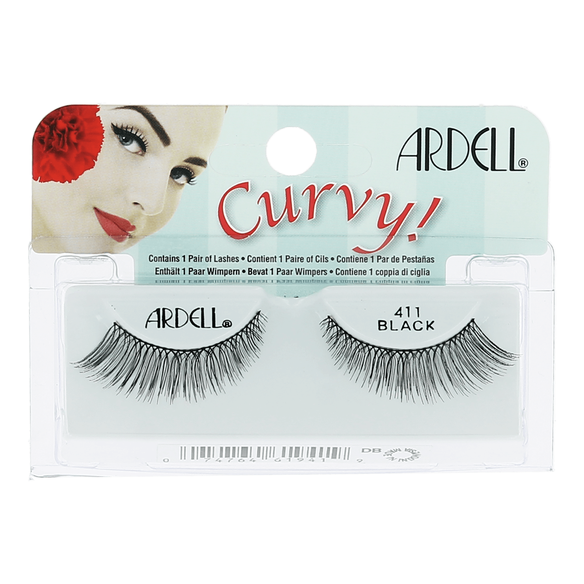 Ardell Curvy Lashes 411 Black