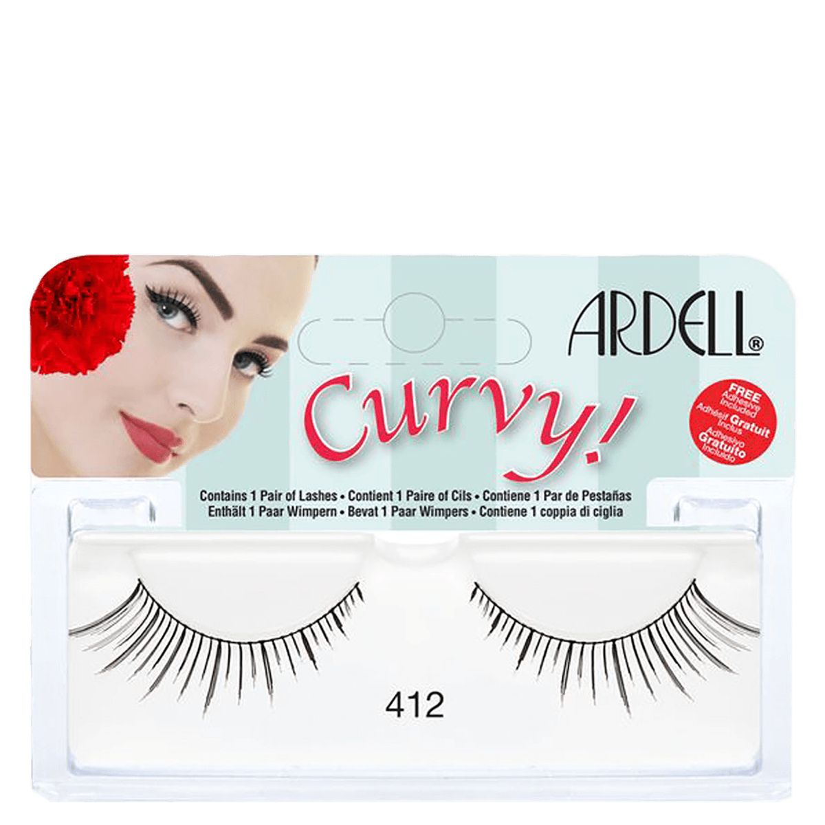 Ardell Curvy Lashes 412 Black