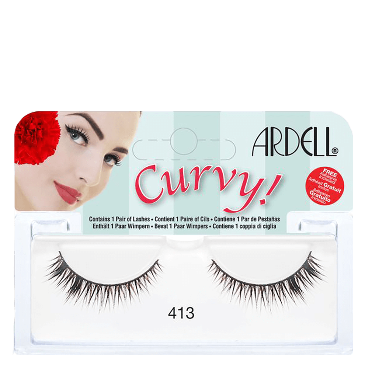 Ardell Curvy Lashes 413 Black