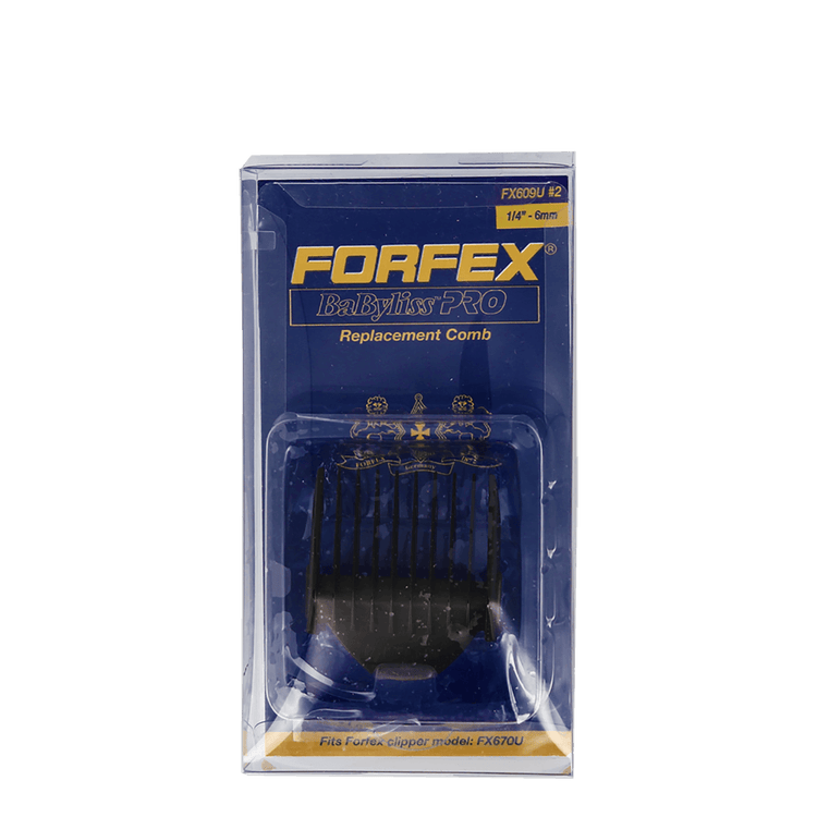 Babyliss Pro Forfex Replacement Comb FX609U #2 1/4 inch 6mm