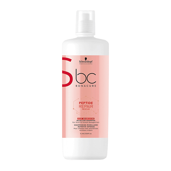Schwarzkopf BC Bonacure Peptide Repair Rescue Deep Nourishing Shampoo 1000ml