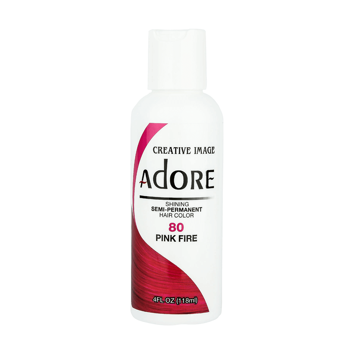 Creative Image Adore Shining Semi-Permanent Hair Color 80 Pink Fire 118ml