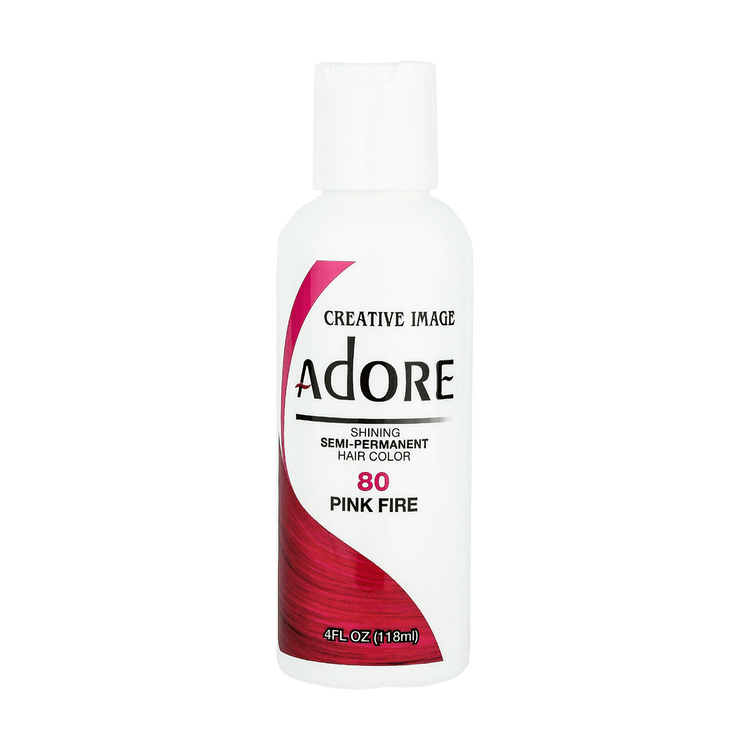 Creative Image Adore Shining Semi-Permanent Hair Color 80 Pink Fire 118ml