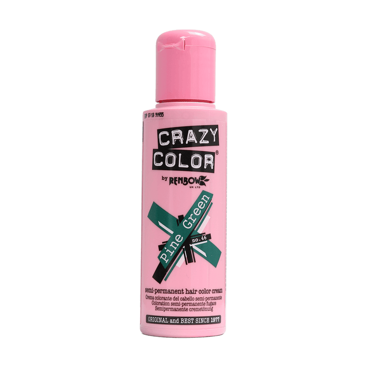 Renbow Crazy Color No.46 Pine Green Semi-Permanent Cream 100ml