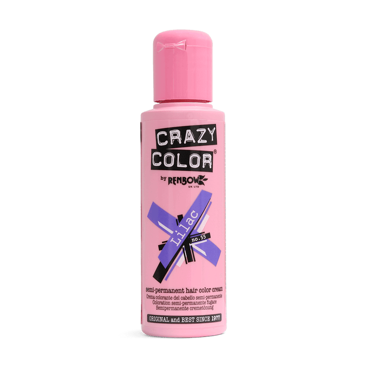 Renbow Crazy Color No.55 Lilac Semi-Permanent Cream 100ml