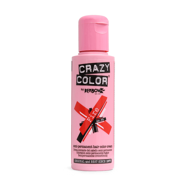 Renbow Crazy Color No.56 Fire Semi-Permanent Cream 100ml