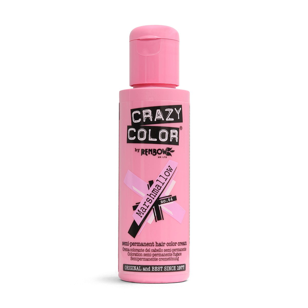 Renbow Crazy Color No.64 Marshmallow Semi-Permanent Cream 100ml