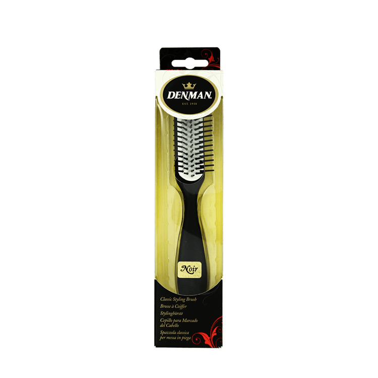 Denman D2N/D143N Classic Styling Brush Black (5 rows)