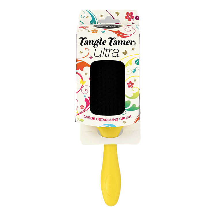 Denman D90L Tangle Tamer Yellow Brush Ultra Large