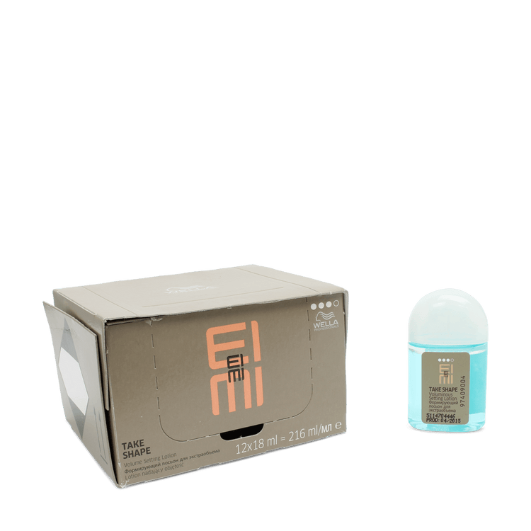 Wella EIMI Take Shape Volume Setting Lotion 12x18ml