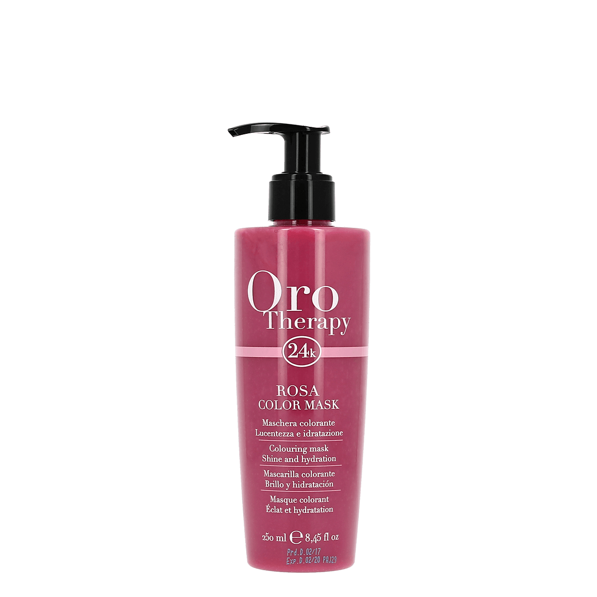 Fanola Oro Therapy Rosa Color Mask 250ml
