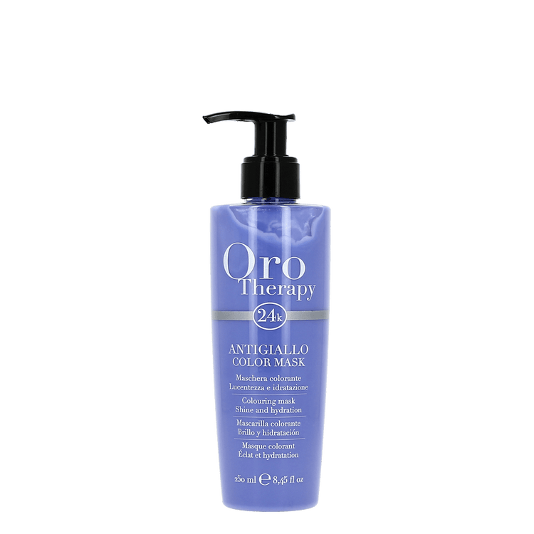 Fanola Oro Therapy Antigiallo (Anti-Yellow) Color Mask 250ml