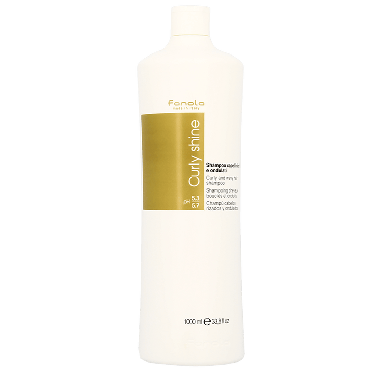Fanola Curly Shine Curly and Wavy Hair Shampoo 1000ml
