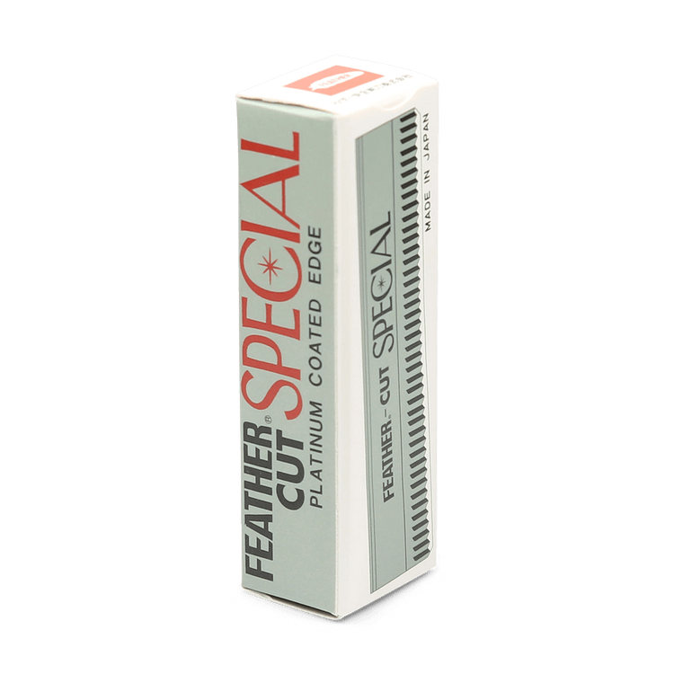 Feather Cut Special Platinum Coated Edge Razor Blades (10 Blades)
