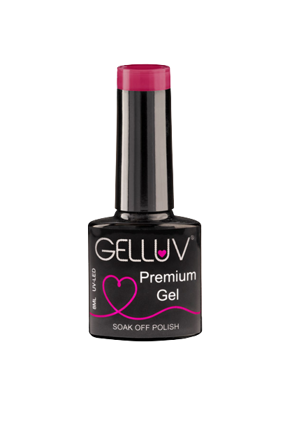 Gelluv Plush Pink Gel Polish Step 3 8ml