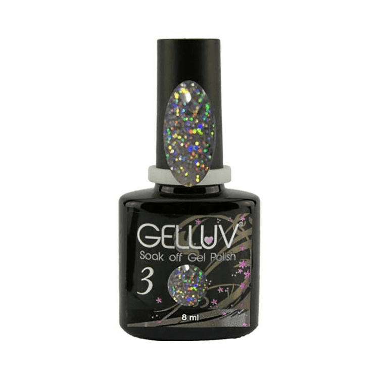 Gelluv Moonstone Winter Rose Collection Gel Polish Step 3 8ml