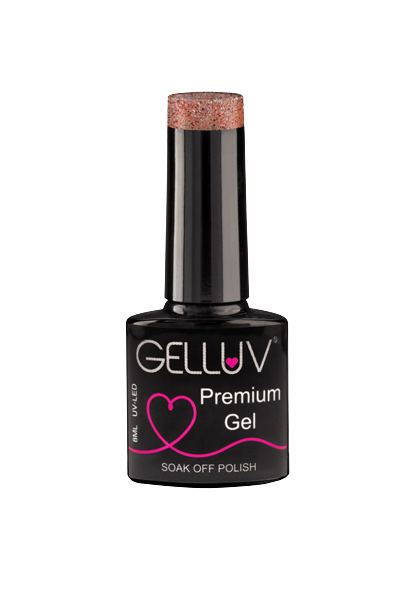 Gelluv Champagne Fizz Summer Collection Gel Polish Step 3 8ml