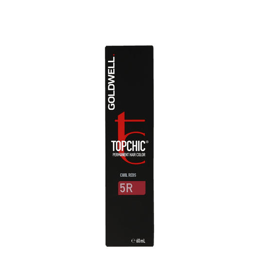 Goldwell Topchic Cool Reds Teak 5R Permanent Hair Color 60ml