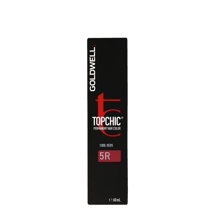 Goldwell Topchic Cool Reds Teak 5R Permanent Hair Color 60ml