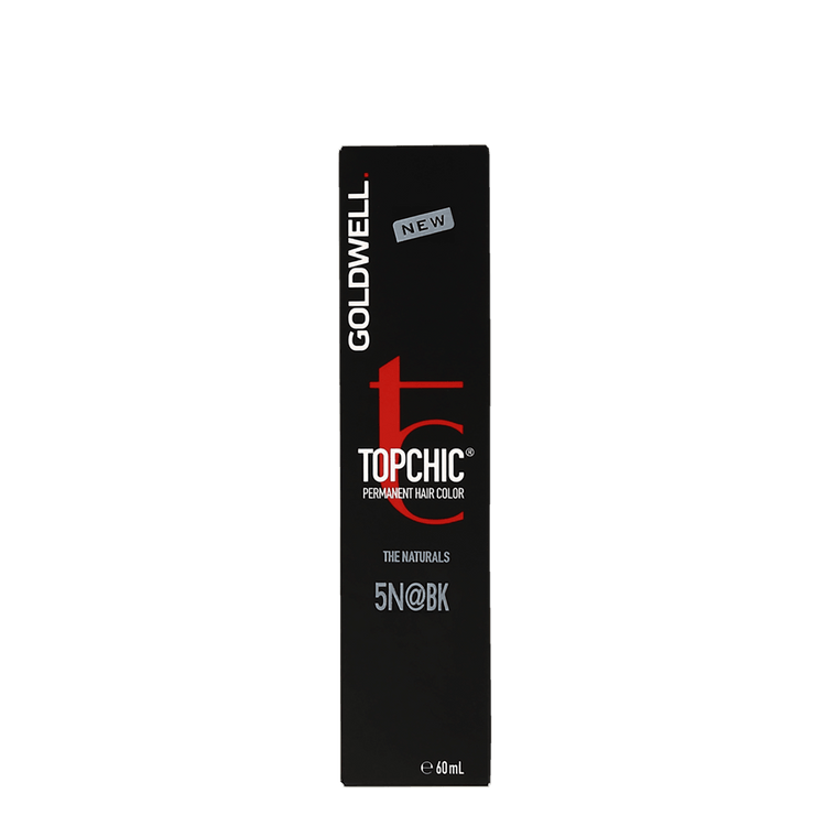Goldwell Topchic The Naturals Light Brown 5N@BK Permanent Hair Color 60ml