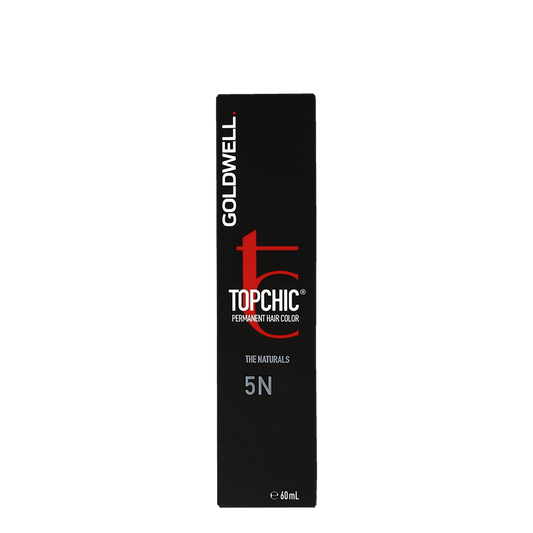 Goldwell Topchic The Naturals Light Brown 5N Permanent Hair Color 60ml