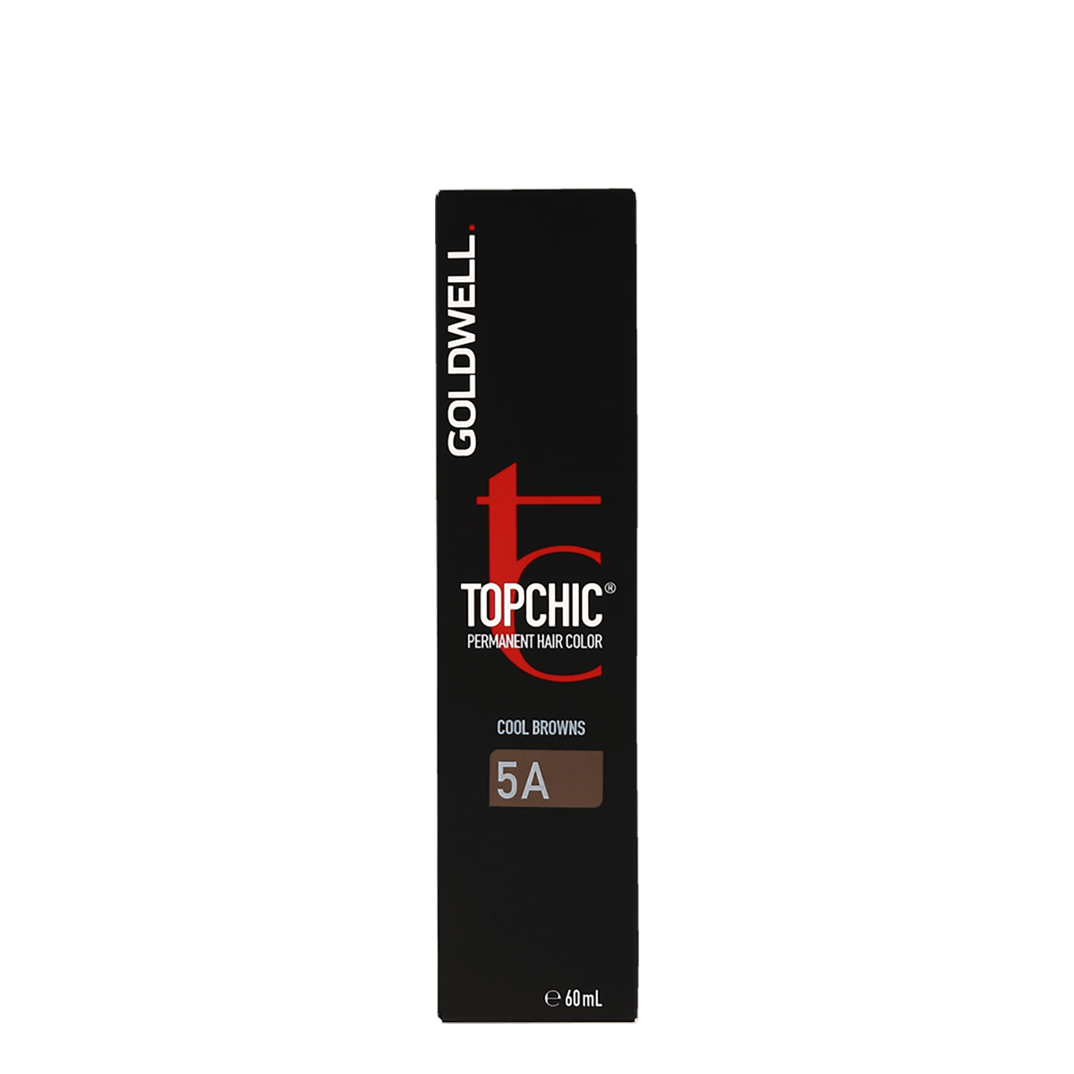 Goldwell Topchic Cool Browns Light Ash Brown 5A Permanent Hair Color 60ml