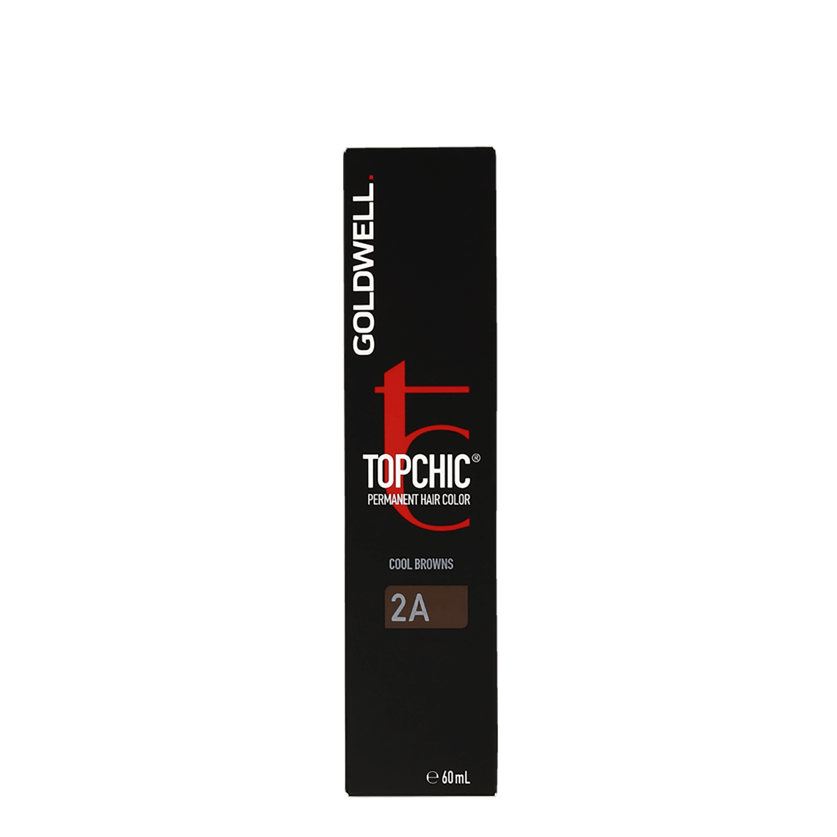 Goldwell Topchic 2A Cool Browns Blue Black Permanent Hair Color 60ml