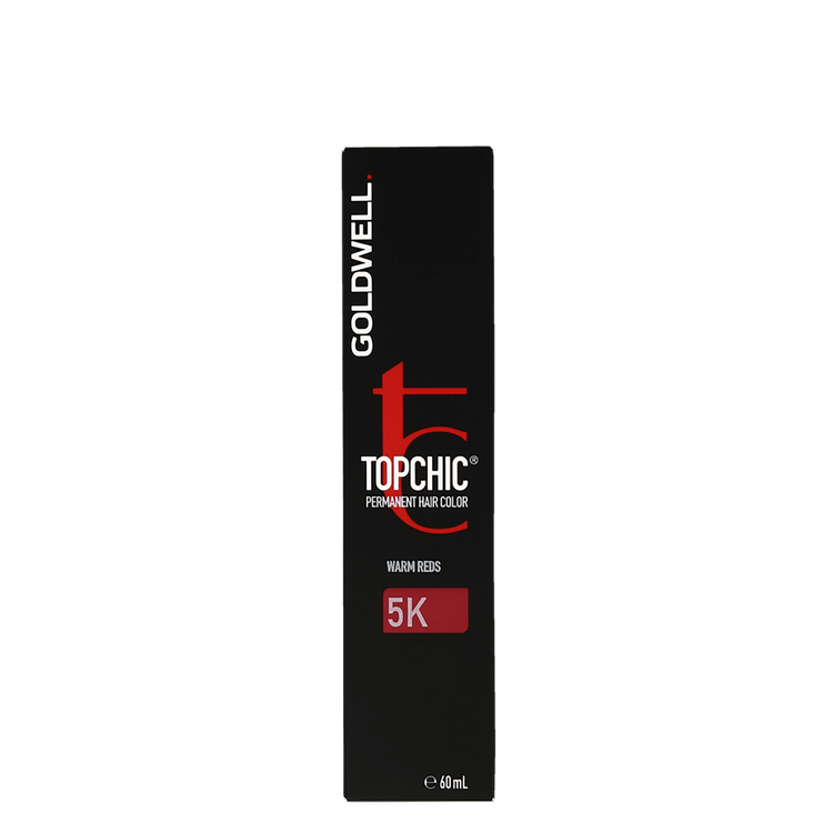 Goldwell Topchic 5K Mahogany Copper Warm Reds Permanent Hair Color 60ml