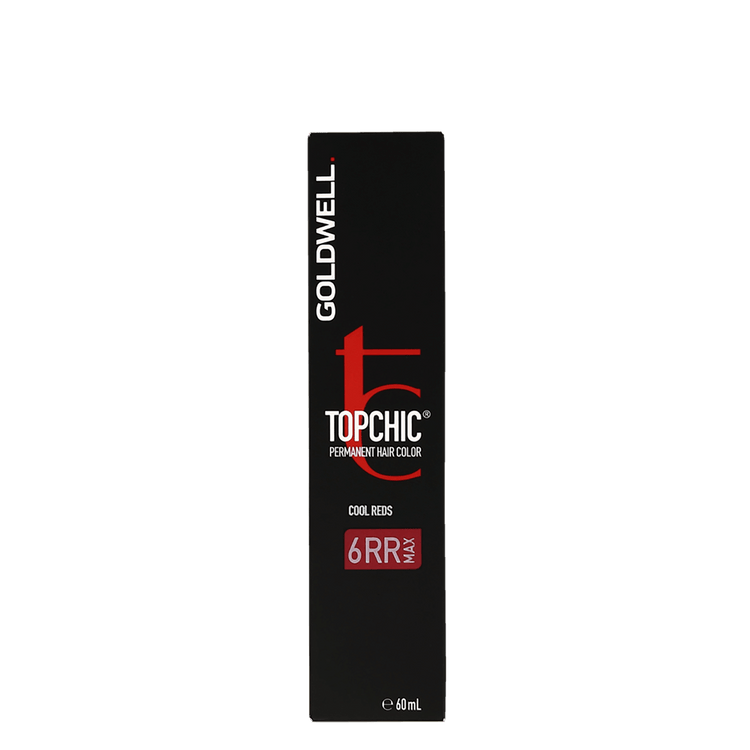 Goldwell Topchic 6RR Max Dramatic Red Cool Reds Permanent Hair Color 60ml