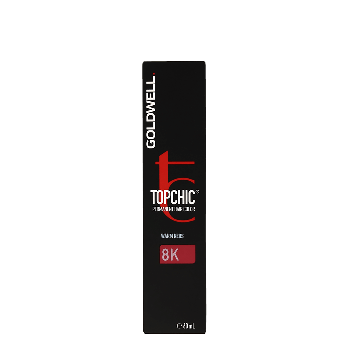 Goldwell Topchic 8K Light Copper Blonde Warm Reds Permanent Hair Color 60ml