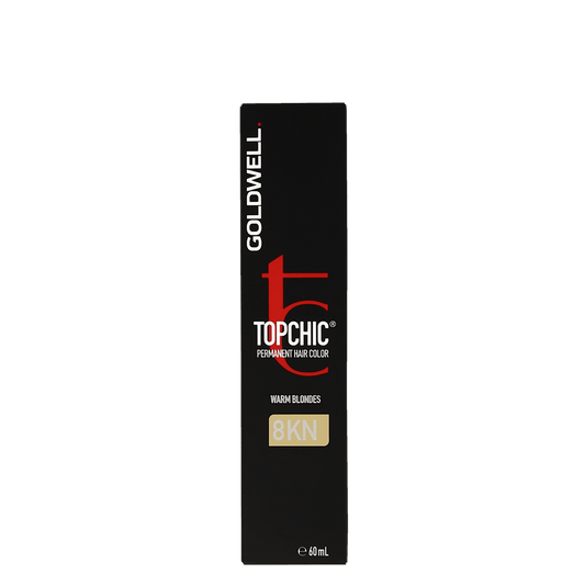 Goldwell Topchic 8KN Topaz Warm Blondes Permanent Hair Color 60ml