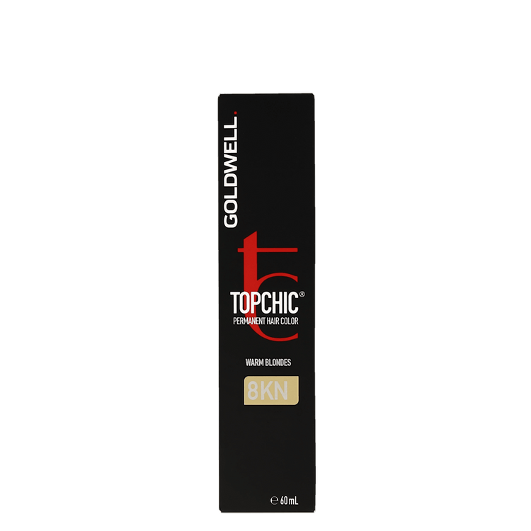 Goldwell Topchic 8KN Topaz Warm Blondes Permanent Hair Color 60ml
