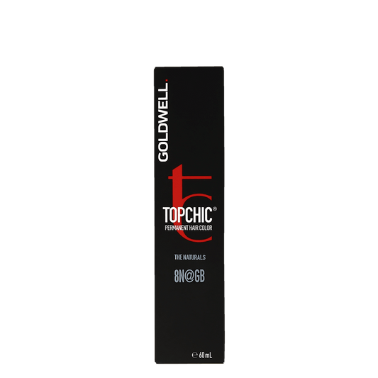 Goldwell Topchic 8N@GB Light Blonde @ Gold Beige The Naturals Permanent Hair Color 60ml