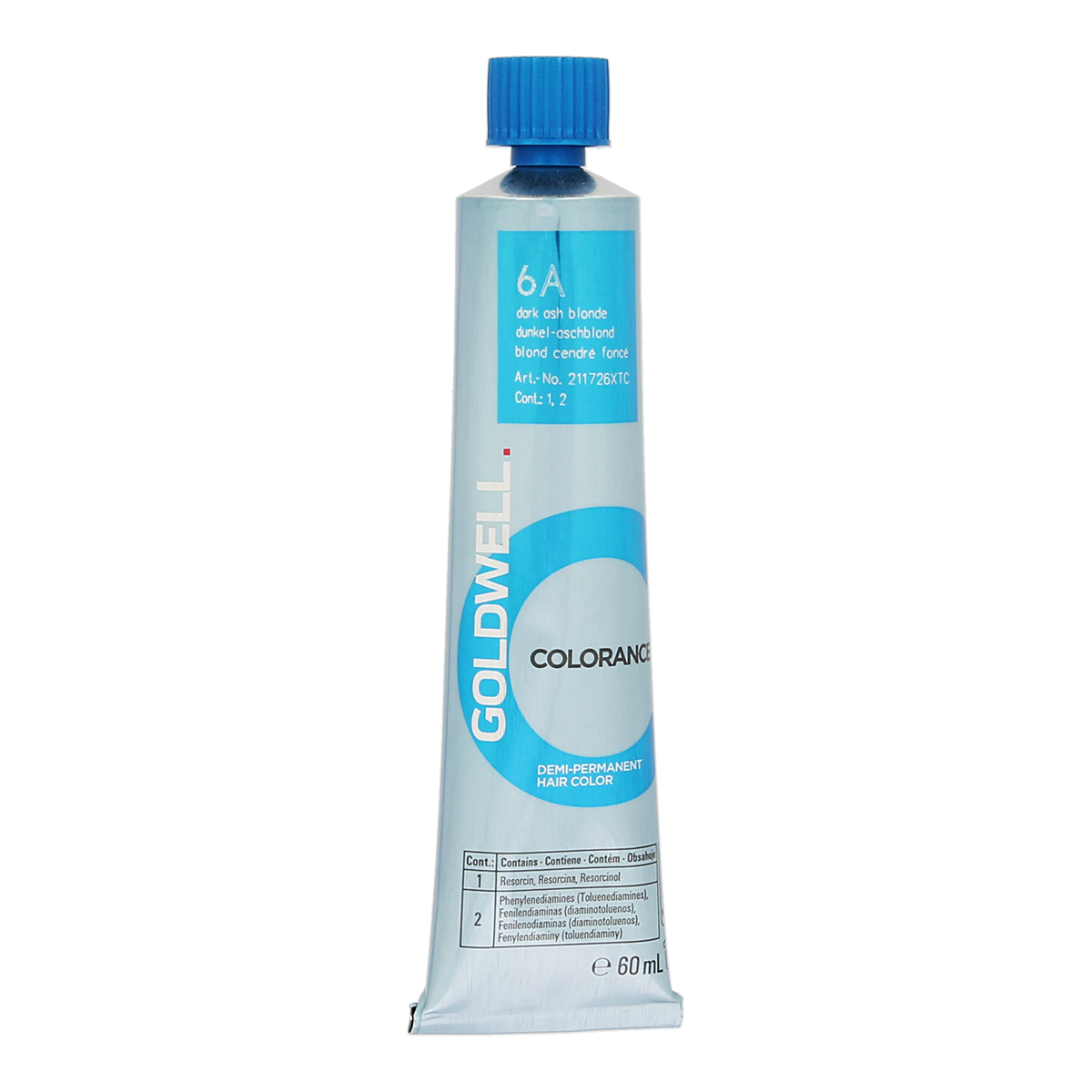 Goldwell Colorance 6A Dark Ash Blonde Demi Permanent 60ml