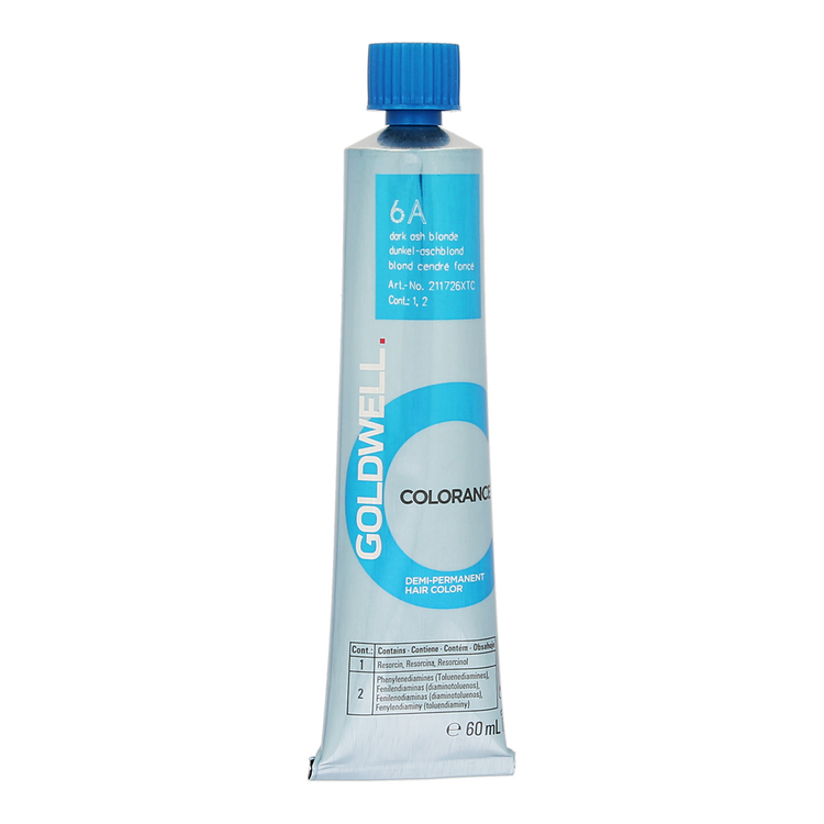 Goldwell Colorance 6A Dark Ash Blonde Demi Permanent 60ml