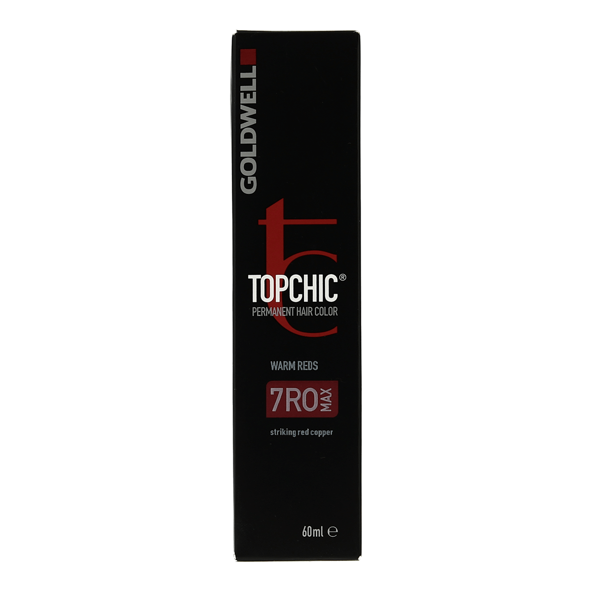 Goldwell Topchic Warm Reds 7RO Max Permanent Hair Color 60ml