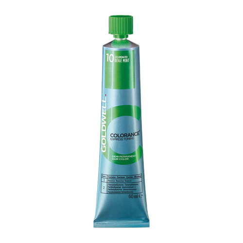 Goldwell Colorance Express Toning @Elumenated 10 Beige Mint Demi-Permanent Hair Color 60ml