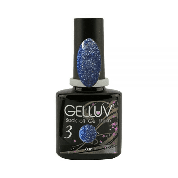 Gelluv Genie Gems Winter Rose Collection Gel Polish Step 3 8ml