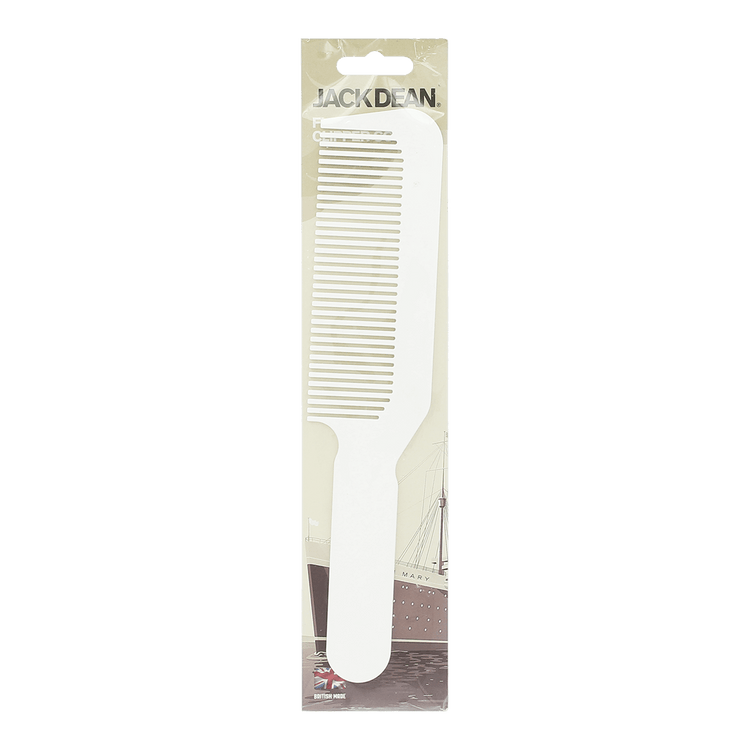 Jack Dean Flattop Clipper Fading Comb White