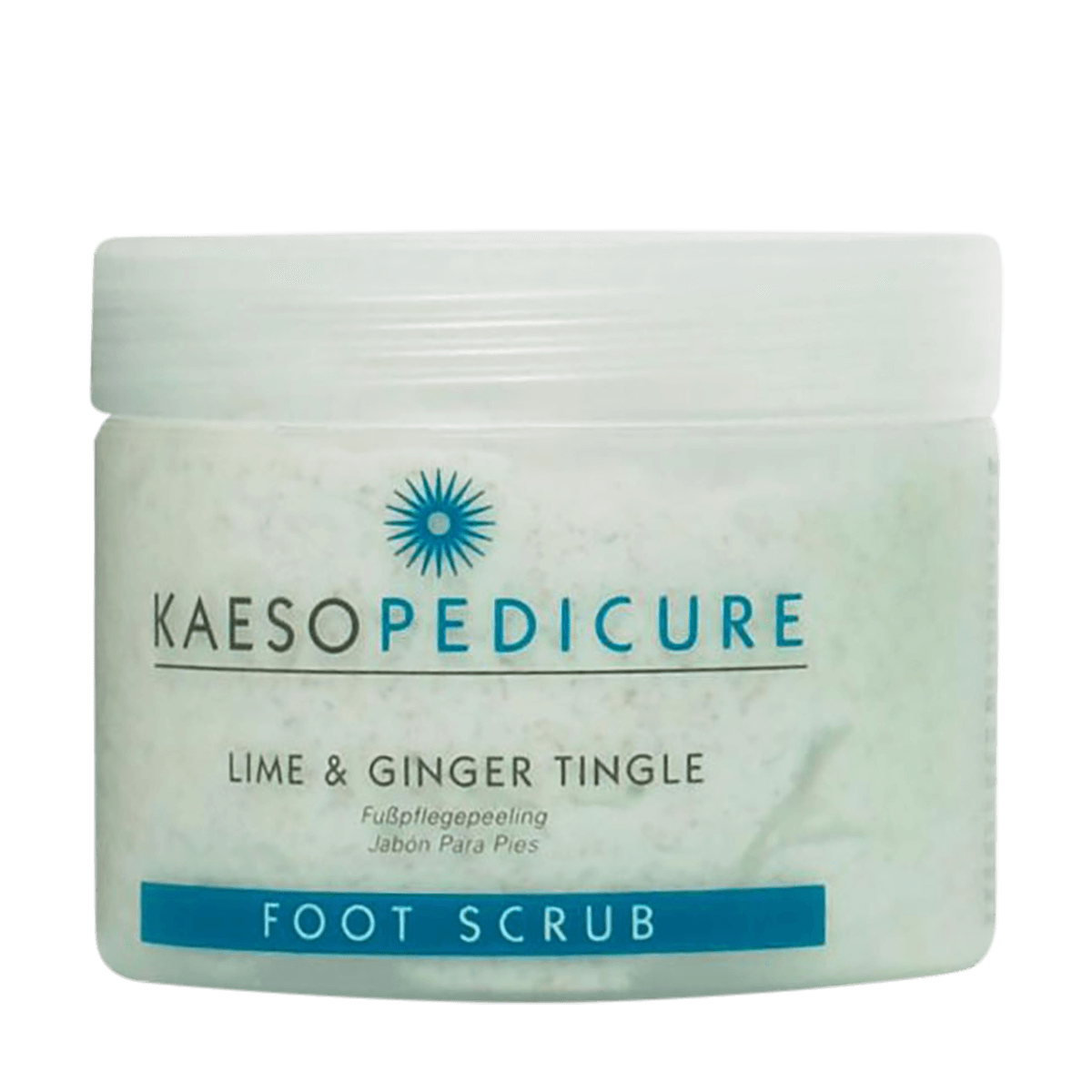 Kaeso Pedicure Lime & Ginger Tingle Foot Scrub 450ml
