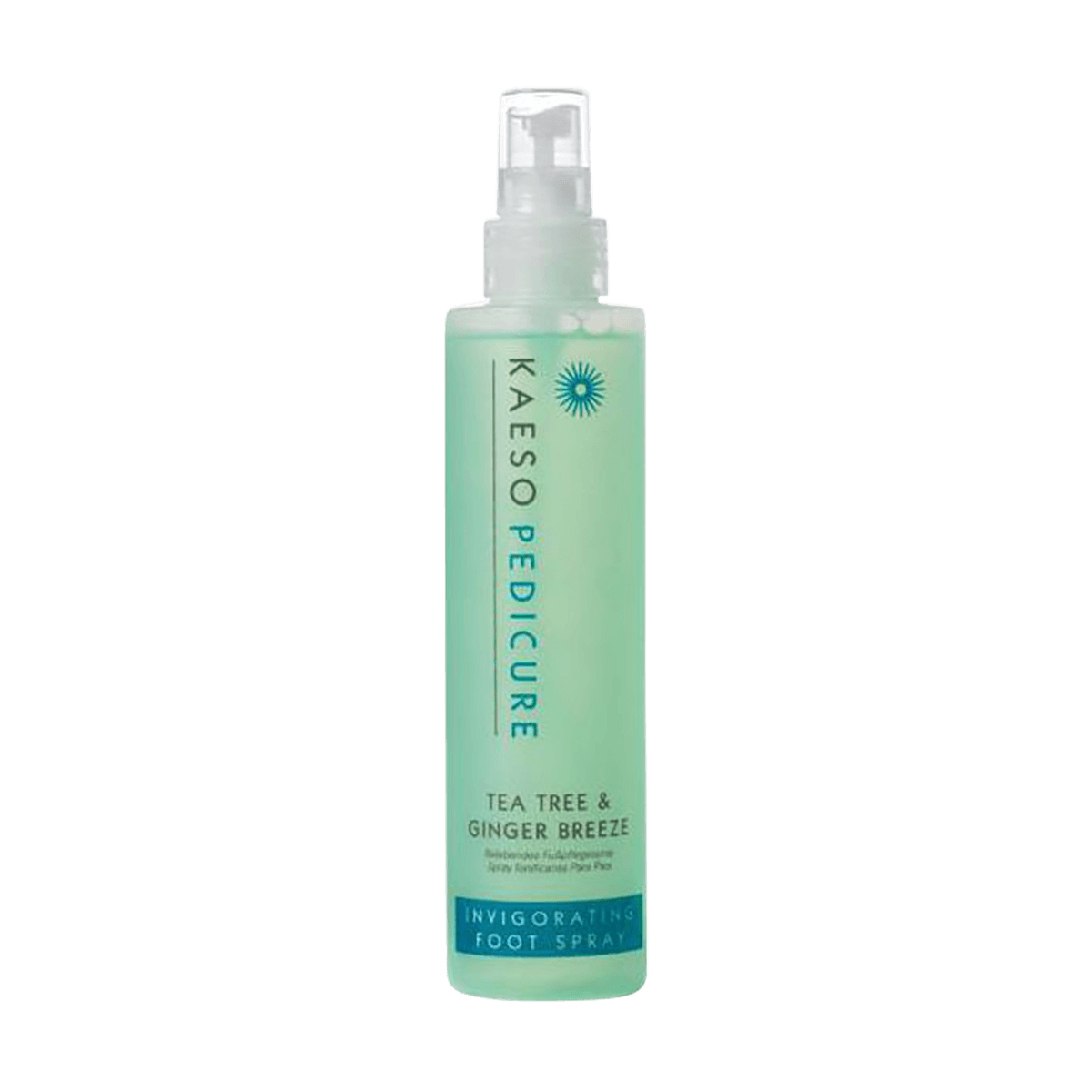 Kaeso Pedicure Tea Tree & Ginger Breeze Invigorating Foot Spray 195ml